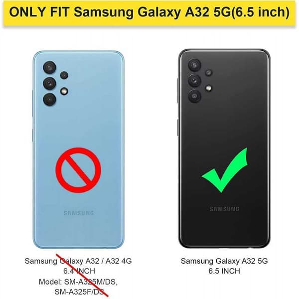 360° Fuld dækning & Stødabsorberende Cover Samsung A33 5G Transparent