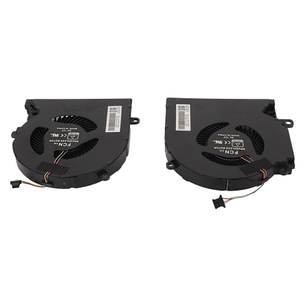 Ersättningskylfläkt DC 12V 4pin Kylfläkt för HP OMEN 15 EK TPN Q236 Fläktar Kylare Radiator M04216 001 ND8CC02 19j22 CPU+GPU