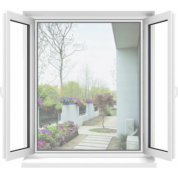140x200cm (1-pack, Vit) Universell Transparent Insektsskärm