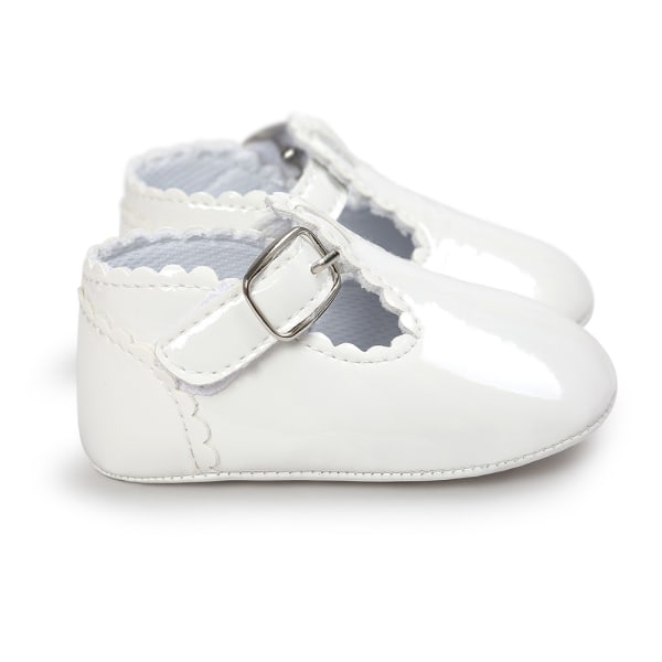 Baby Girls Mary Jane platta skor med halkfri mjuk sula Toddler