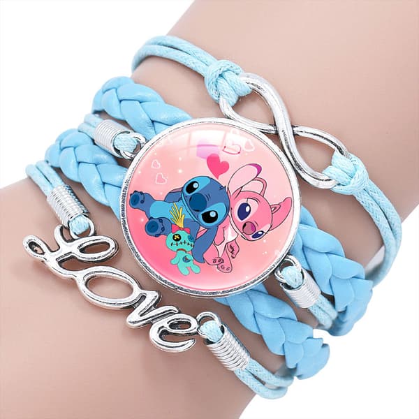 Stitch-tema Flerskiktat Flätat Armband - 20001982