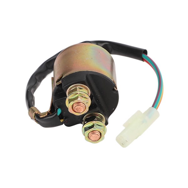 Högpresterande startrelä solenoid, mässingsspole effektiv signalöverföring minimerad risk för överhettning för motor, idealisk för Honda ATV-modeller