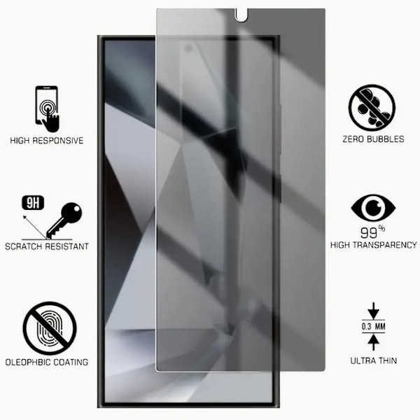 [2-PACK] Samsung Galaxy S25 Ultra  Privacy skärmskydd
