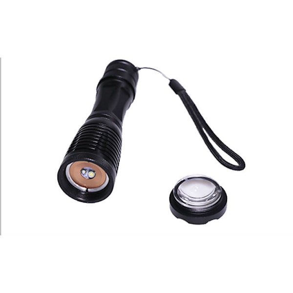 Kompakt Nödkamrat, Militärklassad Superstark LED Taktisk Ficklampa Med Halksäker Design, Vattentät Och Hållbar Idealisk För Jakt
