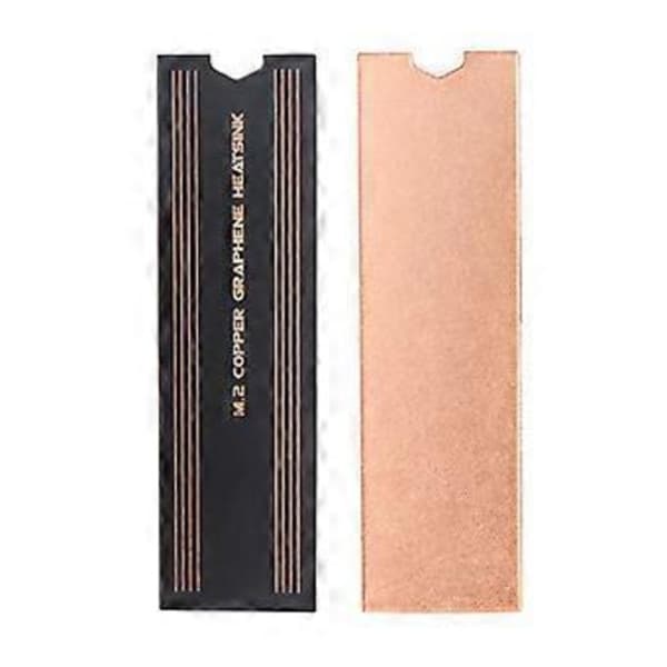 M.2 Køleplade SSD Kobberkøler Solid State Disk Radiator Køling Kobberplade Radiator til Køling Bærbar computer