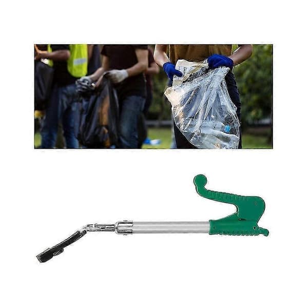 Affaldstang Gribeværktøj Lang Arm Affaldsindsamlingspind Legering Affaldsklemme Samler 40cm