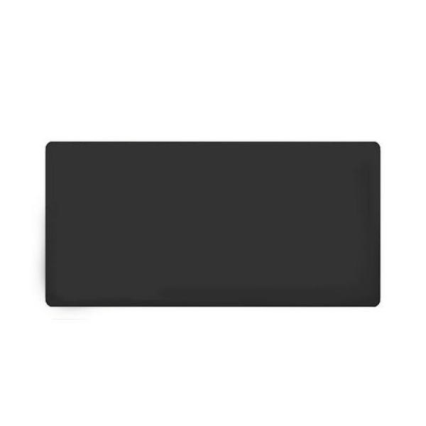 Stor Musmatta, PVC-läder - 45 x 90 cm Svart