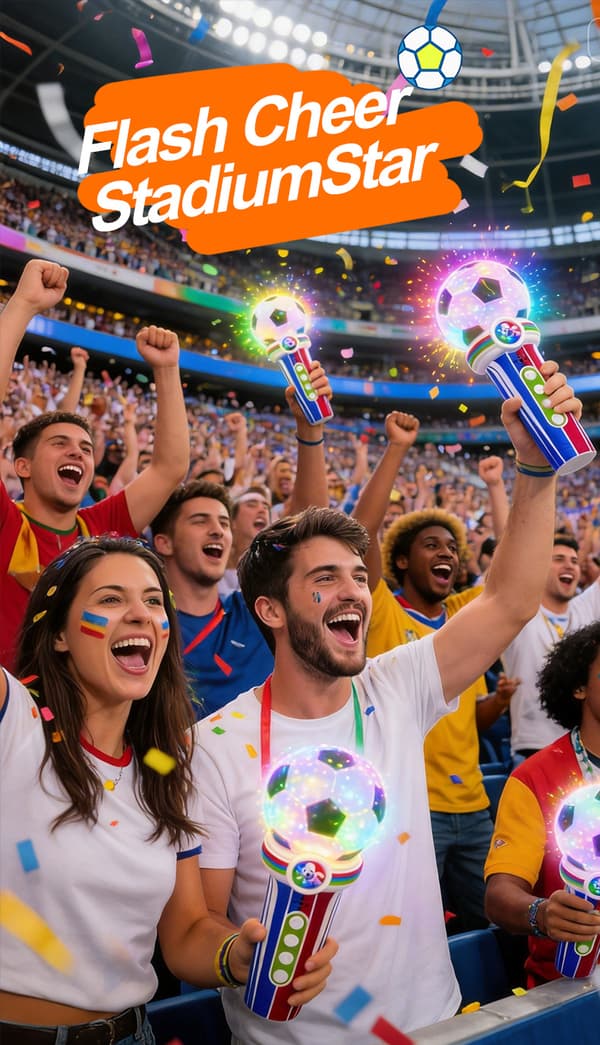 VM 2026 Legetøjsmikrofon Cheerleading Sæt til Børn