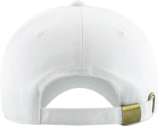 Klassisk bomull lavprofilhatt for menn og kvinner baseballcaps justerbar
