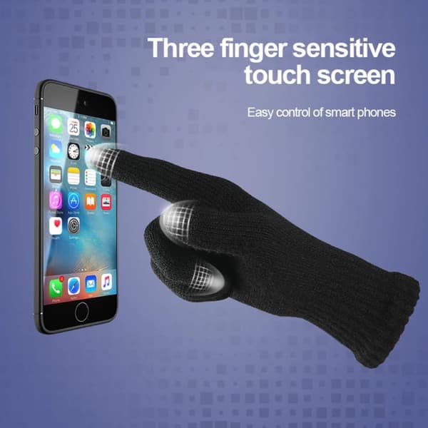 Touchscreen-handsker, handsker med varme, cykelhandsker, løbehandsker