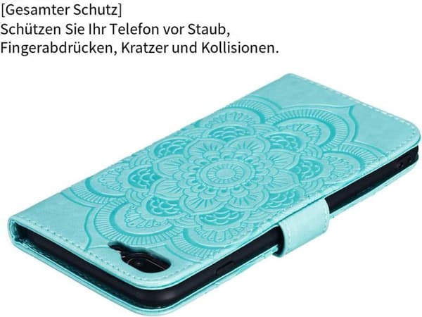 Etui til iPhone 7/8/SE iPhone 2020, flip wallet kort slots