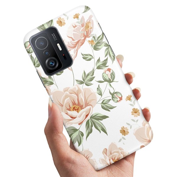 Xiaomi 11T/11T Pro 5G - Skal/Mobilskal Blommönster multifärg