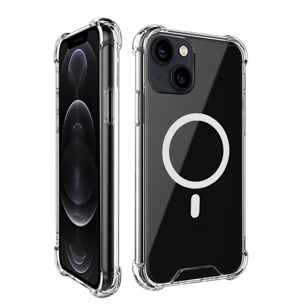 ShockProof Magsafe Skal iPhone 13 Mini - Clear