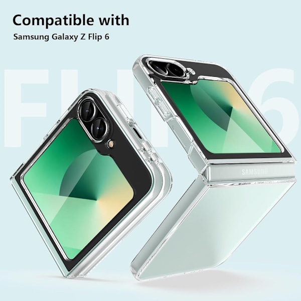 Transparent Samsung Z Flip 6 Skal