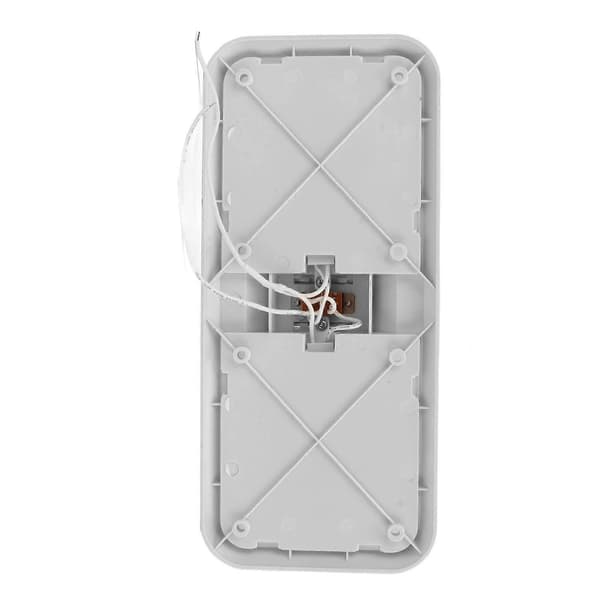 LED indvendig læselampe 12 Volt LED-lys dobbeltkontakt loft dobbelt kuppel oval linse til autocamper