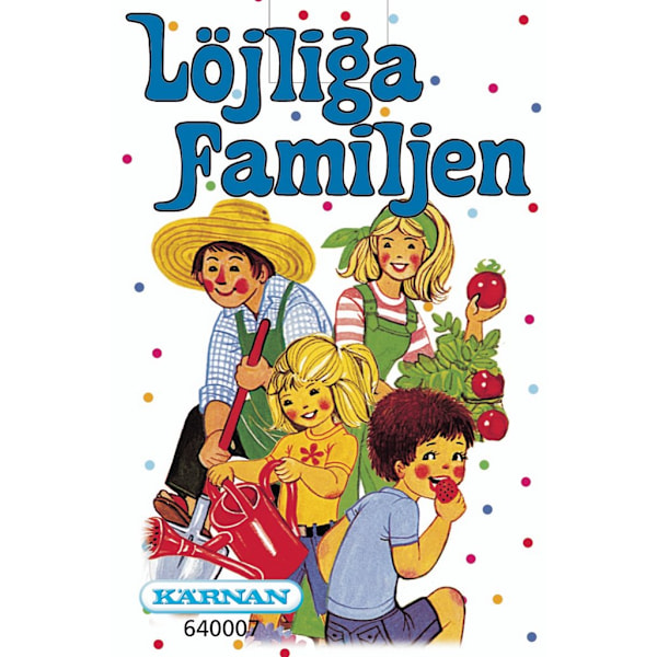 Löjliga familjen multifärg