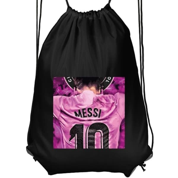 Gym Bag for Children | Comfortable and Practical Messi Black Children