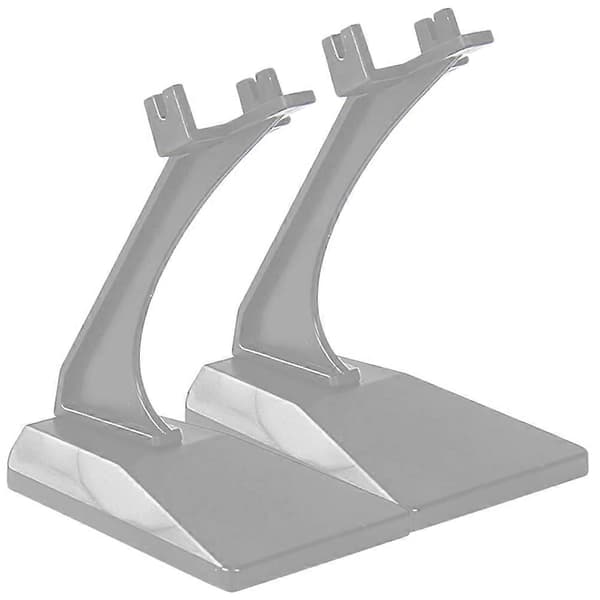 2 stk. flymodellstativ, flymodell oppbevaringsstativ, flydekorasjoner, utstillingsstativ