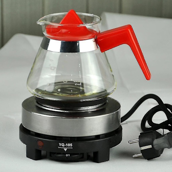 220v 500w Elektrisk Mini Spis Griddle Multifunktionell Matlagning Kaffe Värmare Ny TAO