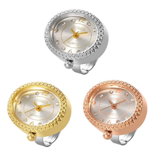 Digital Klocka, Ringklocka, SILVER Silver