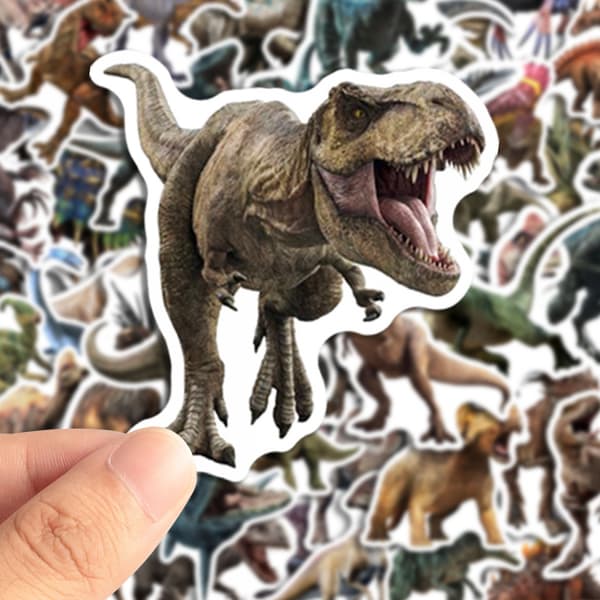 Tarra Graffiti DIY-tarra (1 kpl) Dinosaurus Jurassic
