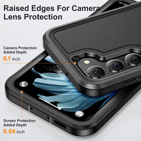 Galaxy S25 Plus / S24 Plus Skal Xtreme Shockproof Svart