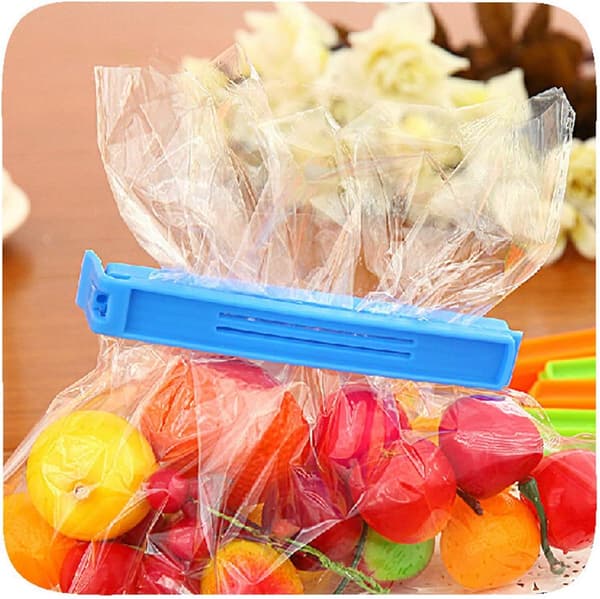 30 stk. Plastposeklemmer til snacks, lukkeklemme for poseforsegling