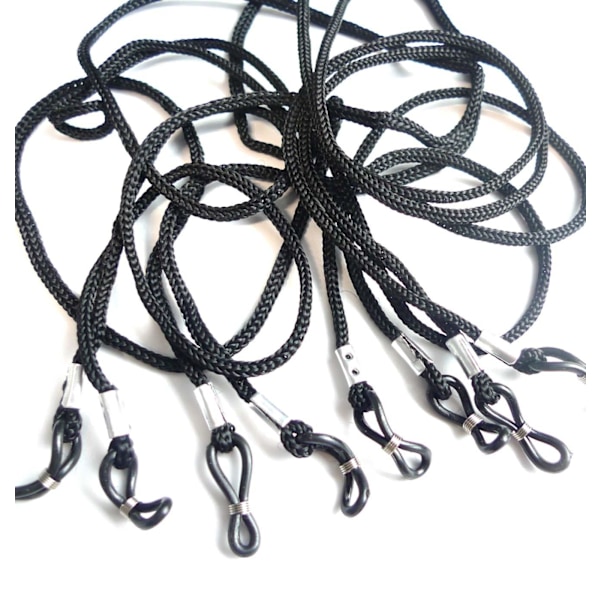 Senilsnöre Svart 4-pack