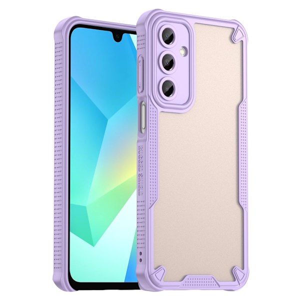 SKALO Samsung A16 Armor Hybrid Frosted Skal - Lila Lila