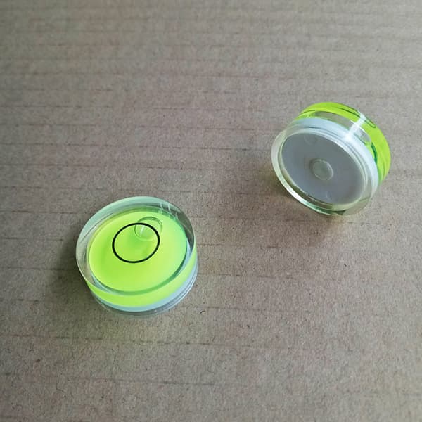 5 st 15 mm mini rund nivå grön bubbla bullseye diameter mätning