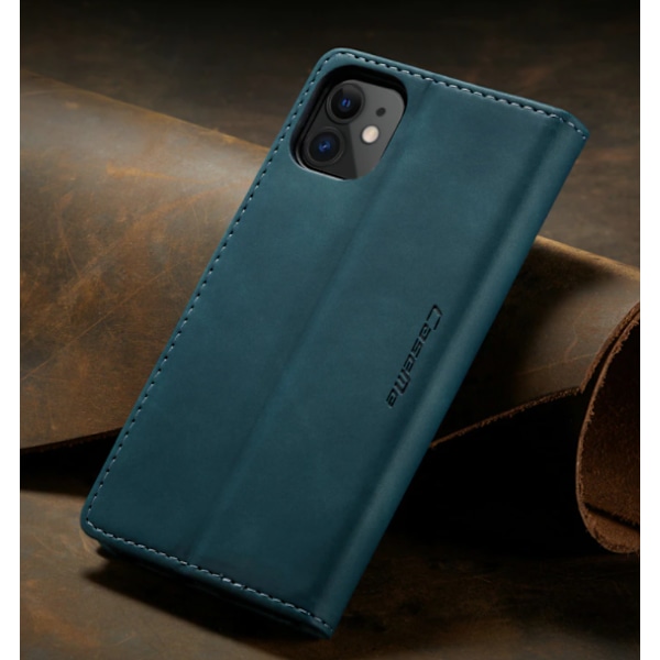 Läderfodral till iPhone 13|grön grön