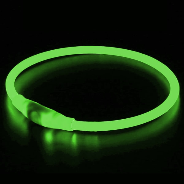 LED-hundhalsband - USB uppladdningsbart Light Up-hundhalsband Glow in