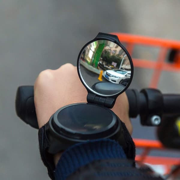 Cykelbackspegel för handleden, 360 graders säkerhetscykling