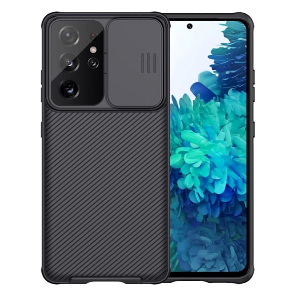 Samsung Galaxy S21 Ultra - NILLKIN CamShield Pro Skal - Svart Black Svart