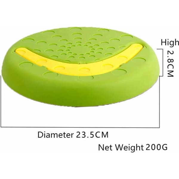 2 i 1 Multifunktionell Tålig Hundleksak Flygande Frisbee