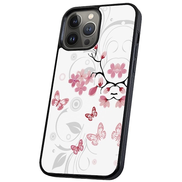 iPhone 13 Pro Max - Skal/Mobilskal Naturligt Mönster multifärg