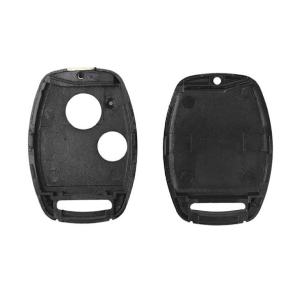 2-knappars fjärrnyckel FOB-fodral till Honda Svart one size