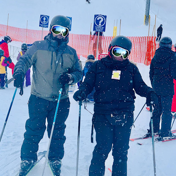 Snowboardglasögon för vuxna, män, kvinnor och glasögonbärare, UV-skydd