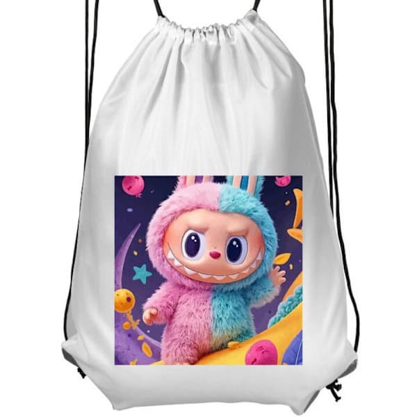Gym Bag for Children | Comfortable and Practical Monster Black Children Lapsi