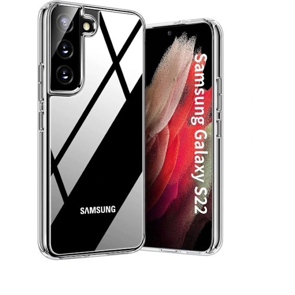 Samsung Galaxy S22 Transparent TPU Skal fodral mobilskal Transparent