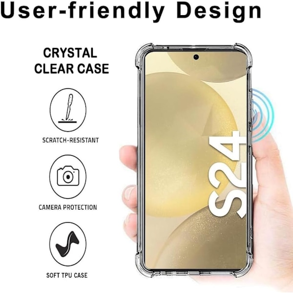 Samsung S24 Plus - Extra Stöttåligt Skal