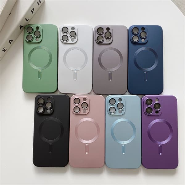 Magnetisk sug velegnet til Apple 15 telefoncover, sort flydende m