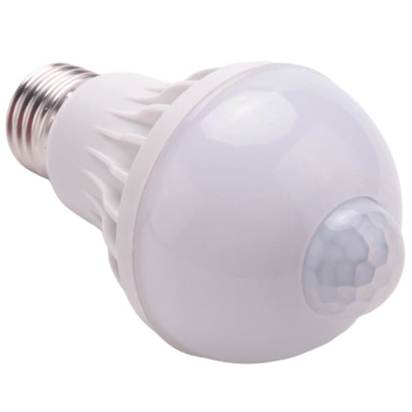 3X E27 LED-pære med bevægelsessensor, LED PIR Bevægelsessensorpære Globepære, 5W