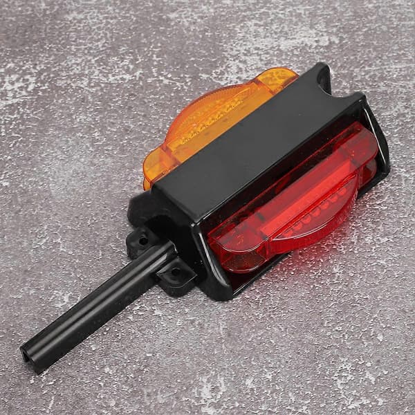 2 stk 14LED varselbaklys 12V 6000K sterkt baklys for lastebil