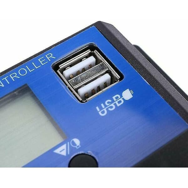 200 Watt 200W Solcellepanelsett med 12V LCD Solcellekontroller Båt Bobil Off Grid