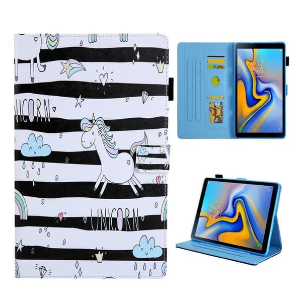 Galaxy Tab S5e skinnveske, flere vinkler