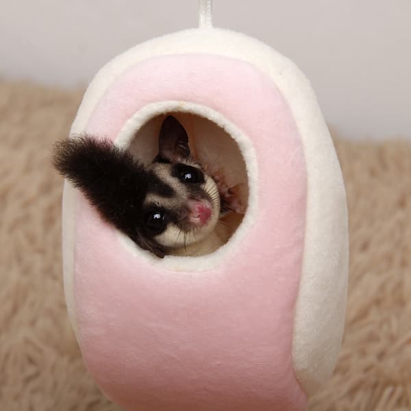2 lemmikkipesää, hamsterinpesä ja marsunpesä