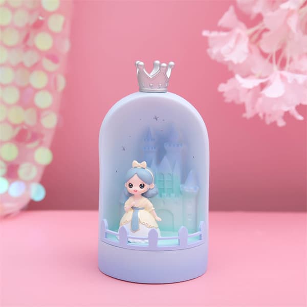 1 st drömprinsessa nattlampa prydnad sovrum kontor säng