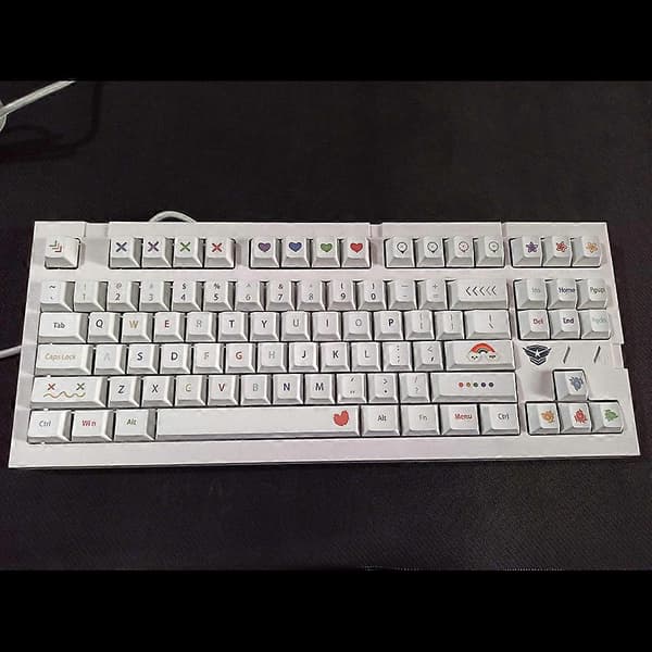 134 Taster Cherry Profil PBT Dye Sublimeret Fuldt Keycap Sæt til Mekanisk Tastatur