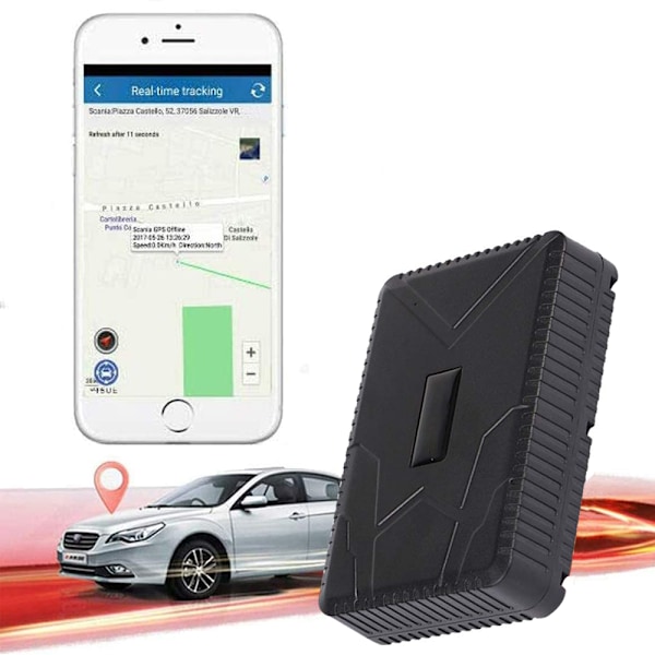 Smart GPS-sökare för fordonsspårning, exakt positionering för hyrbilar, lastbilar, motorcyklar, frysar, båtar med magnetisk GPS-tracker